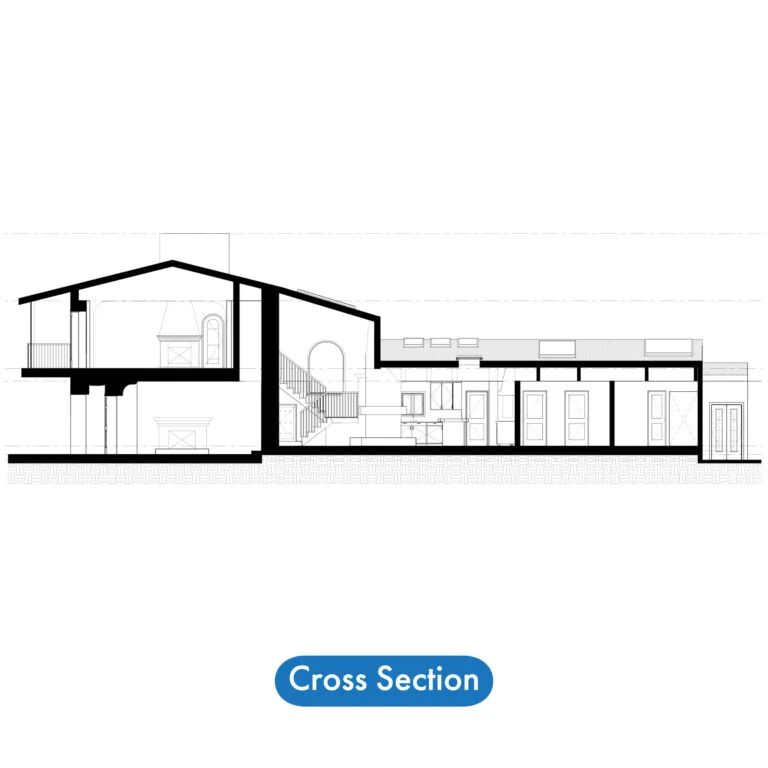 Jay Cad - As Built Drawings Examples -5 - cross section