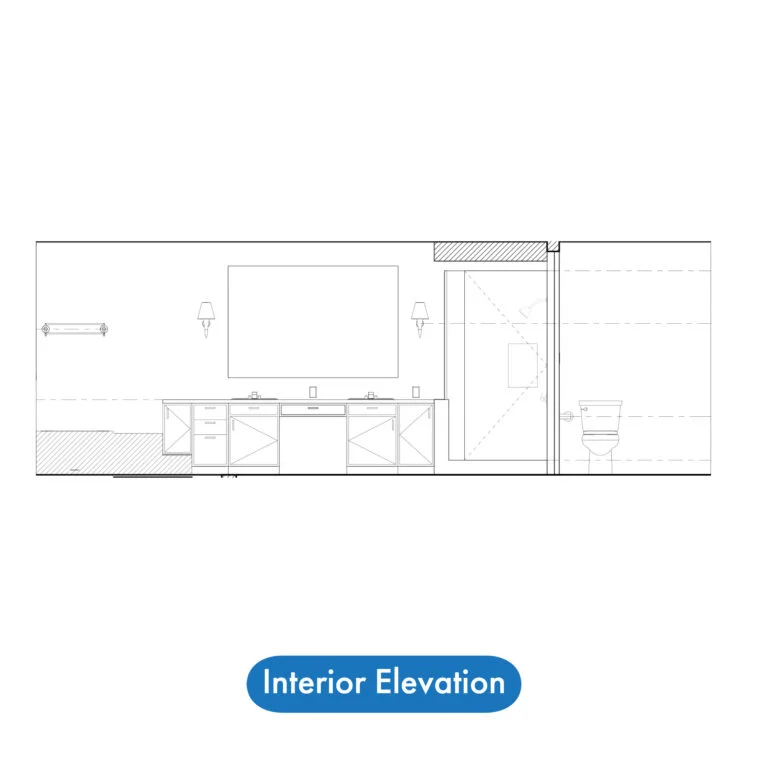 Jay Cad - As Built Drawings Examples -6 - interior elevation